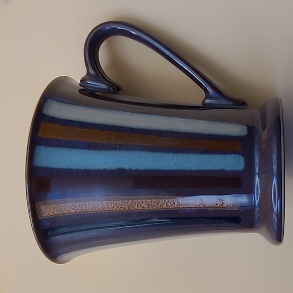 Two Denby Gatsby muticolored Coffee Cups - Picture 7 of 9